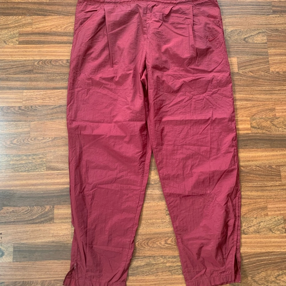 Vintage 90s Burgundy Maroon Nike Windbreaker Pants Men’s XXL RN 56323